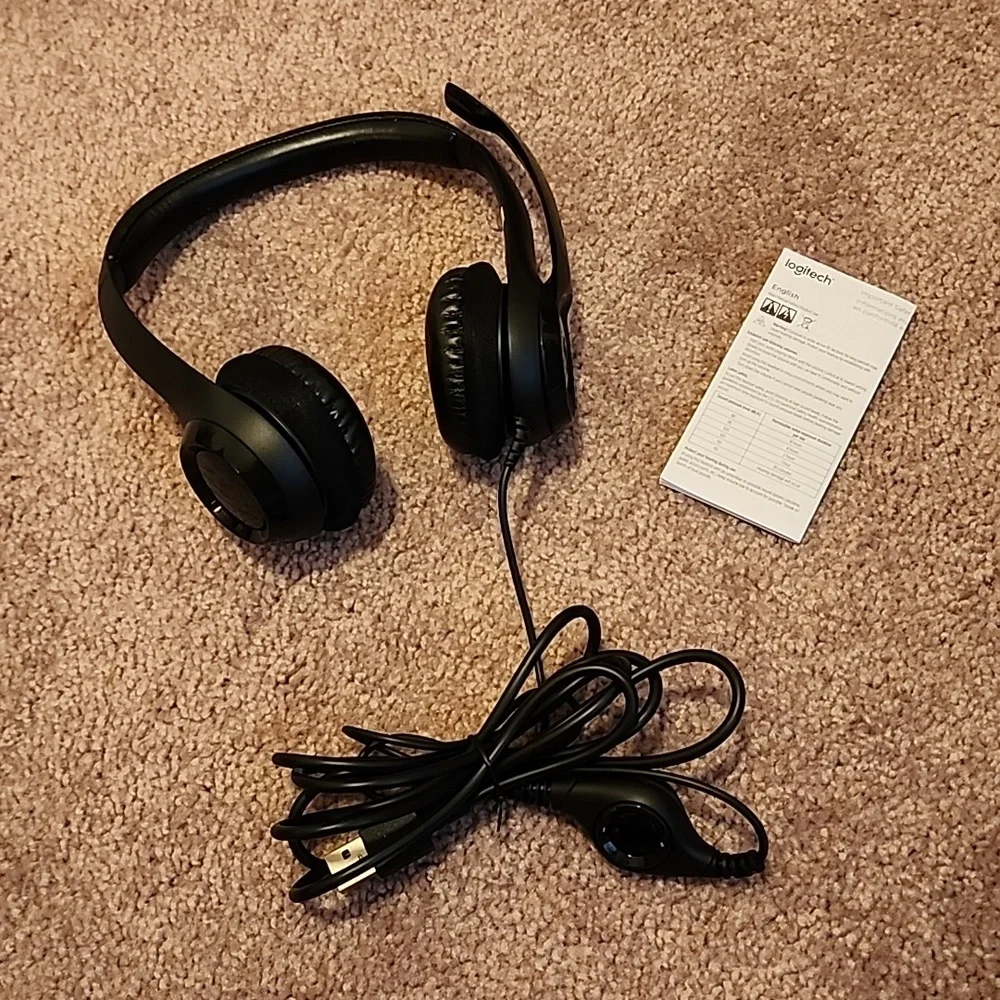 Computer headset, USB